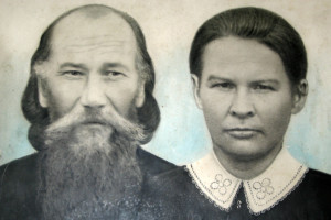 Отец Василий Озерецковский с матушкой Ириной