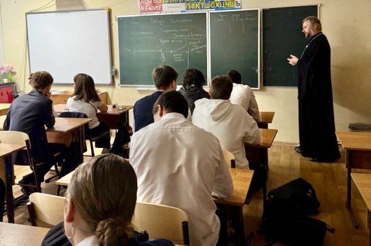 <b> 14 ноября 2025 г.</b> Встреча со школьниками в Молоково